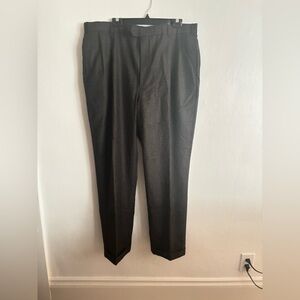 Kasper Charcoal Dress Pants for Men